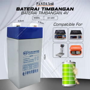 Batere / Baterai Timbangan 4V4.0Ah