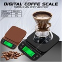 Timbangan meja digital V60 timer Sanbei COffee Drip Scale 3kg*0.1g
