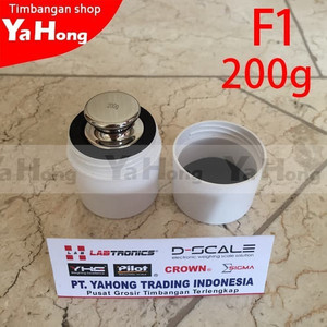 Anak Timbangan chrome 200g F1 series digital mini scale