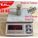 Timbangan Digital dapur Quattro MACS-W series 30kg*1g made in taiwan