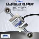 Load Cell Zemic / Sensor Timbangan Bentuk S 500 kg H3