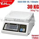 timbangan kue dapur CAS SW-1A digital weight scale 30KG*1g Korea