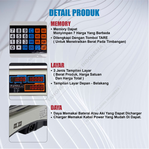 Timbangan Digital Price Computing Scale Laundry Barang Sembako 50kg
