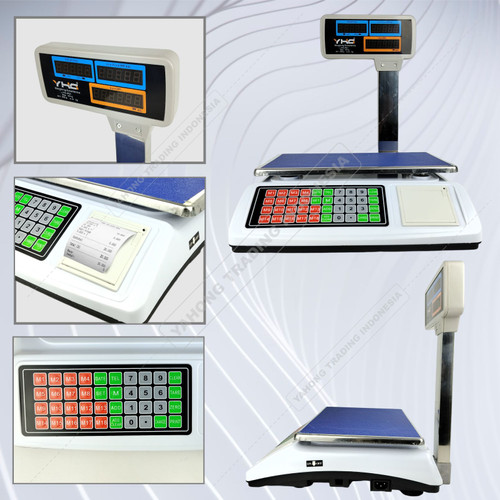 Timbangan Digital Printer / Price Computing Scale + Printer 50kg