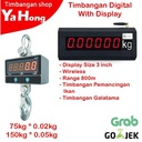 Timbangan Gantung Digital Pemancingan Ikan Layar 3 inch 75kg 150kg
