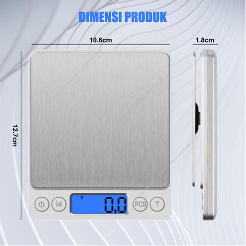 Timbangan Coffee Digital / Timbangan Dapur Kue Kopi 3kg 0.1g