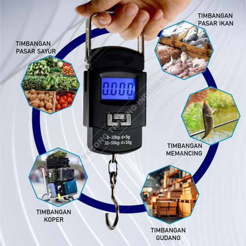 Timbangan Gantung Digital Portable YHG WH-A08 50kg