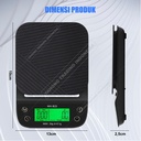 Timbangan meja digital V60 timer Sanbei COffee Drip Scale 3kg*0.1g