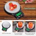 Timbangan Dapur Coffee Stainless/KITCHEN SCALE 10kg*1g