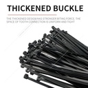 Pengikat Kabel Kabel Tis Cable Tie Kabel Ties 3.6 x 300 mm 30CM hitam