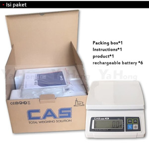 timbangan meja digital CAS SW-1A 15KG*0.5G