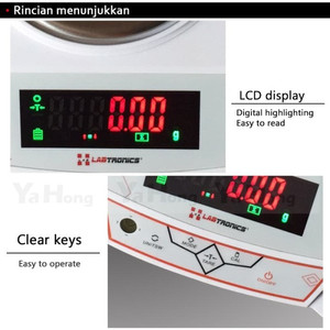 Timbangan digital Laptronic GL 2002(2000g x 0,01g)