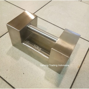 Anak Timbangan Batu Timbangan Stainless Steel 304 M1 10kg dengan BOX