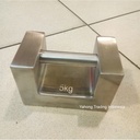 Anak Timbangan Batu Timbangan Stainless Steel 304 M1 5kg dengan BOX