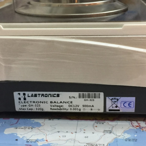 Timbangan Electronic Balance Labtronics Analitik Lab GH-323 320g 420g