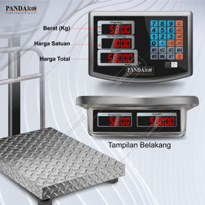 Timbangan Duduk Digital / Timbangan Barang Ekspedisi Paket 100kg 20g