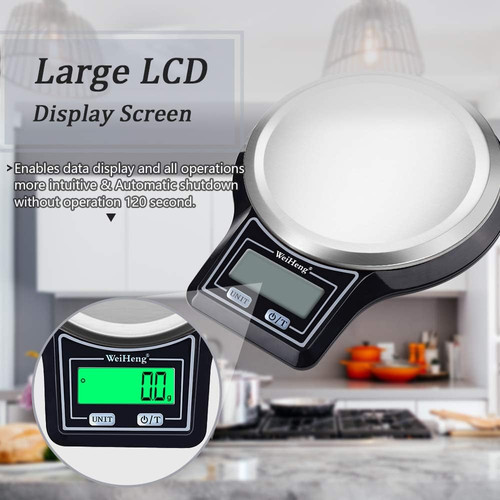 Timbangan Dapur Coffee Stainless/KITCHEN SCALE 10kg*1g