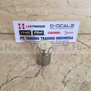 Anak Timbangan chrome 50g F1 series digital mini scale
