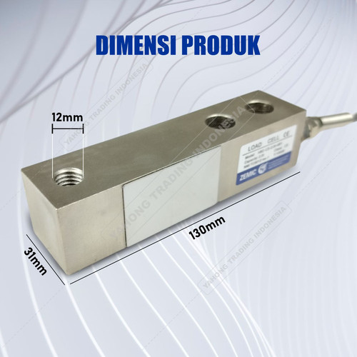 Load Cell Timbangan Digital 1TON Loadcell Zemic H8C 1 TON