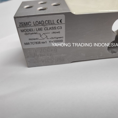 Load Cell Timbangan 200KG Loadcell Zemic L6E 200 KG
