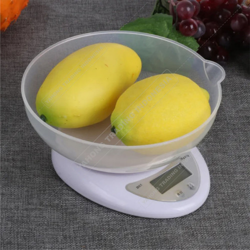 Timbangan digital mangkok 5kg electronic kitchen scale B-05