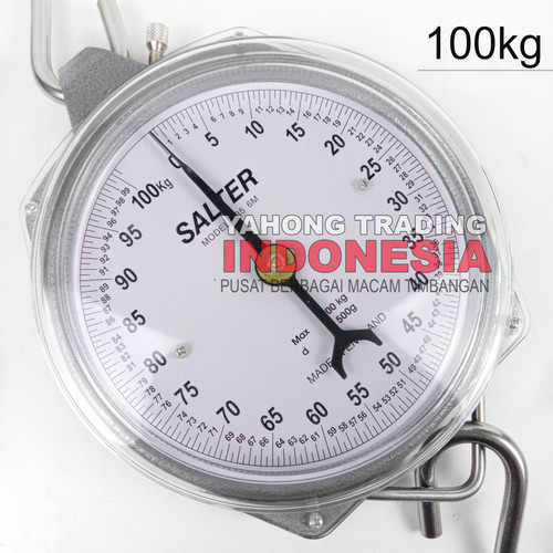 Timbangan Gantung Jarum Manual Buah Paket Ikan SALTER 25kg 50kg 100kg