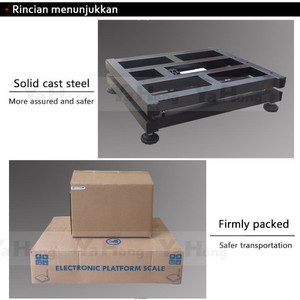 Timbangan Duduk Digital YHG Scale A12E 500kg (50cm x 60cm)