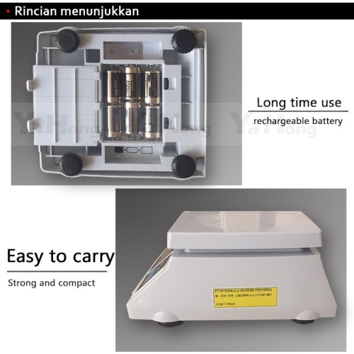 timbangan kue dapur CAS SW-1A digital weight scale 30KG*1g Korea