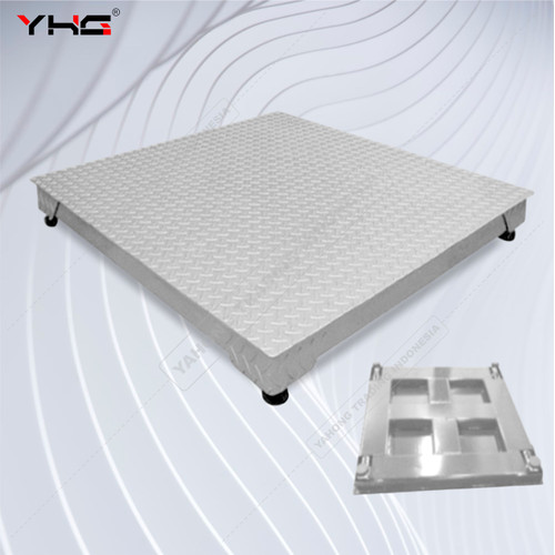 Timbangan Lantai Digital 2TON YHG A12E 2 TON 100cm x 100cm