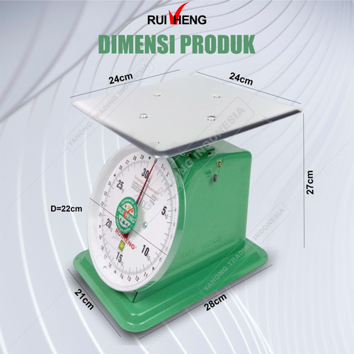 Timbangan Duduk Jarum & Timbangan Manual Vietnam 30kg