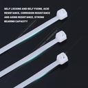 Kabel Ties / Cable Tie PUTIH 30 cm LEBAR 7.6mm Kualitas Terbaik