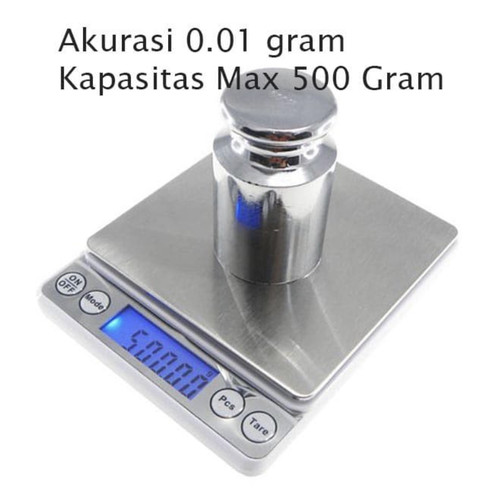 Timbangan Digital Timbangan Kopi Emas Dll. Besar Digital 500gr 0.01gr