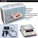 timbangan emas digital kue dapur portable scale led 6000g*0.1g