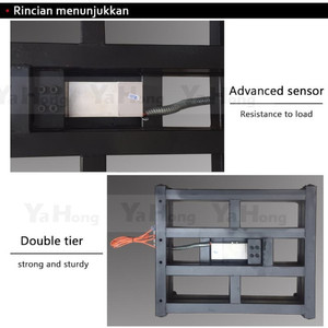 Timbangan Duduk Digital YHG Scale A12E 500kg (50cm x 60cm)
