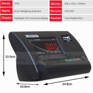 Indikator indicator Timbangan Digital YHG A12E bergaransi