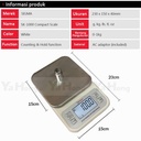 Timbangan Digital Portable Akurasi 0.1gram Max 3000 gram SM-3KG