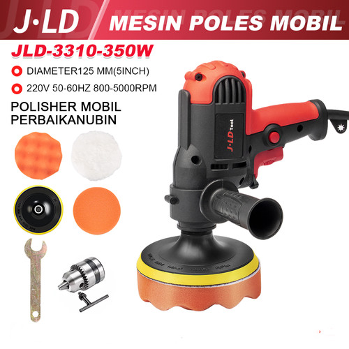 JLD Mesin poles J3310 440W Polisher Machine Size 5Inch Bisa bor kayu