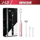 JLD Hand Mixer Mini Electric Whisk Kopi Susu Telur USB Milk Frother