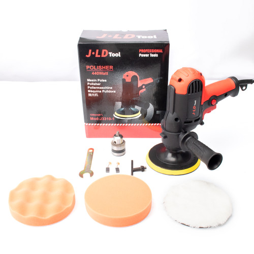 JLD Mesin poles J3310 440W Polisher Machine Size 5Inch Bisa bor kayu