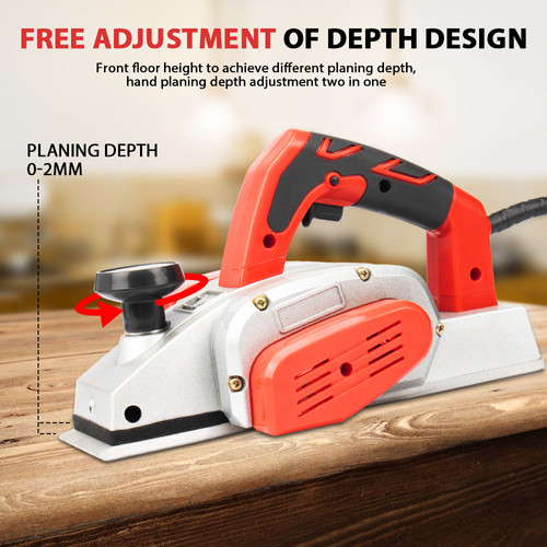 JLD Mesin Serut Kayu Elektrik/Electric Wood Planer Machine/ koper besi