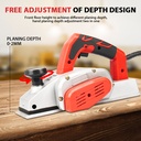 JLD Mesin Serut Kayu Elektrik/Electric Wood Planer Machine/ koper besi