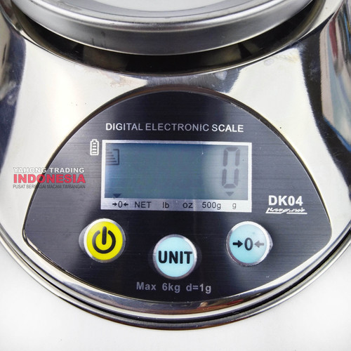Timbangan Dapur Digital Stainless Timbangan Dapur Kue Bumbu 6kg 1g