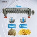 Pisau Cutter Mesin Cetak Gilingan Mie Noodle Maker DZM-200 2mm 6mm