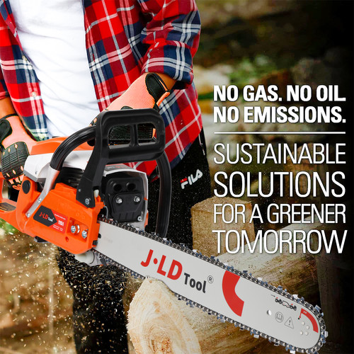 JLD 2200W Mesin Potong Kayu 20inch bar Chainsaw 54.6CC 2Tak Gergaji Potong mesin gergaji Mesin senso