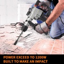 JLD Mesin bor bobok tembok 1200W J26-1 Mesin Rotary Hammer Bor Impact