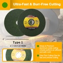 JLD 50 Pcs Mata Potong Batu Gerinda Besi 4 inch  Gerinda Cutting Wheel