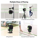 JLD LASER LEVEL 4D 16 Line Self Leveling Garis Pakai Remot  2Baterai