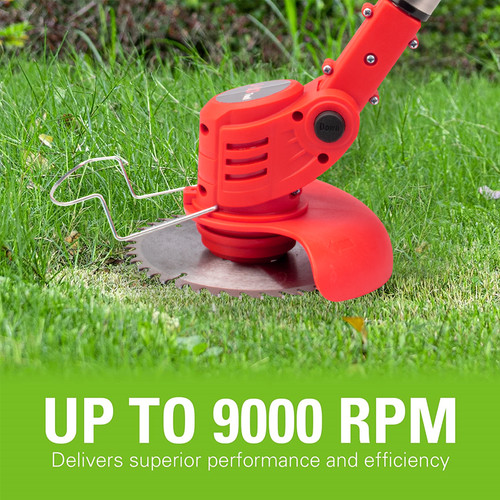 JLD Mesin potong rumput Mesin pemotong rumput 2baterai36V Mesin rumput