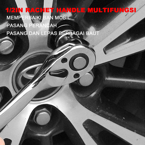 JLD kunci shock set 12 Pcs kunci Socket 4-24mm Motor Lengkap Socket