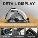 JLD Mesin Potong kayu Circular Saw Marble J-1857 Cutter Keramik 900W